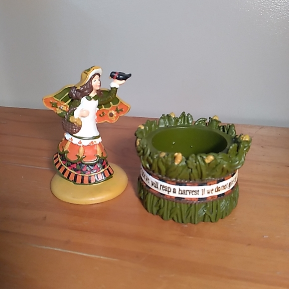 Faith at Home 2007 Harvest Angel Box Galatians 6:9 - Picture 5 of 11